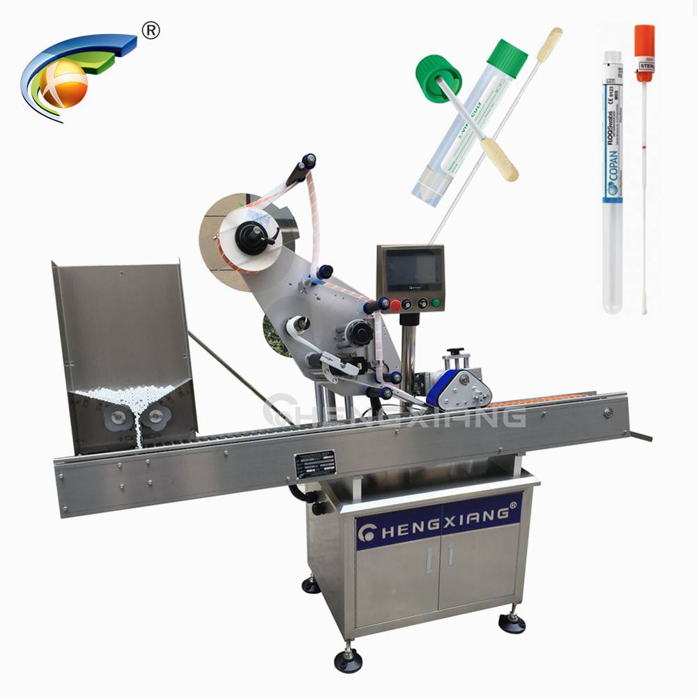 CHENGXIANG Samples collection set tube labeling machine,label applicator blood collection tube